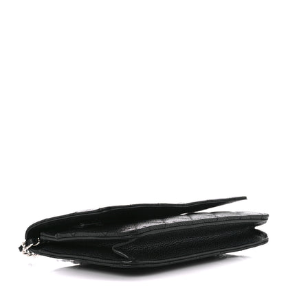 Chanel Caviar Quilted Wallet on Chain WOC Black 4 of 11