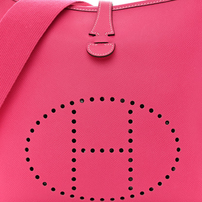 Hermes Epsom Evelyne PM Rose Tyrien 8 of 12