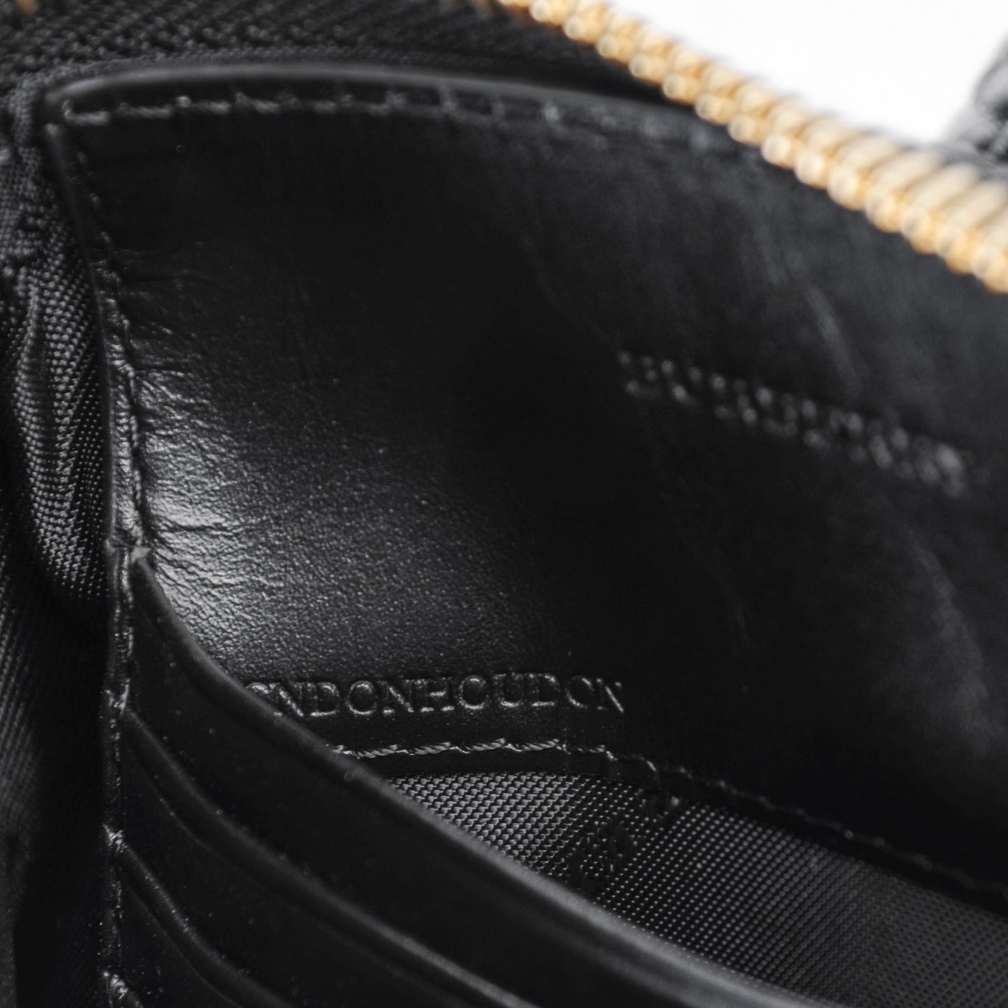 Signature Grain Calfskin Check Embossed Peyton Crossbody Clutch Bag Black