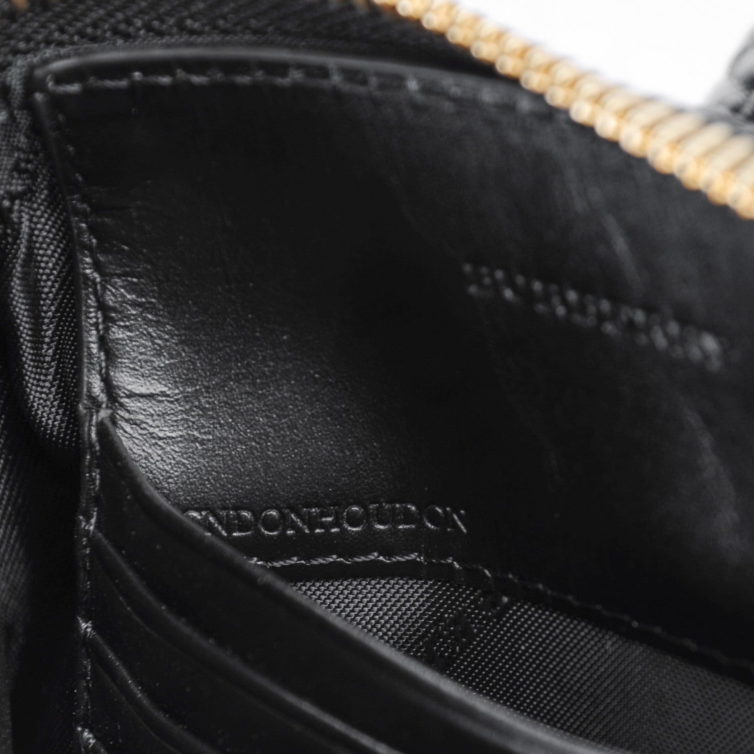 Burberry Signature Grain Calfskin Check Embossed Peyton Crossbody Clutch Bag Black 8 of 8