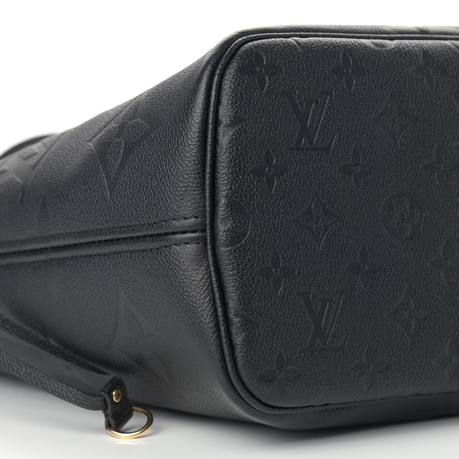Louis Vuitton Empreinte Monogram Giant Neverfull MM Black 8 of 10