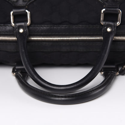 Gucci Guccissima Neoprene Medium Techno Tag Boston Black 11 of 14