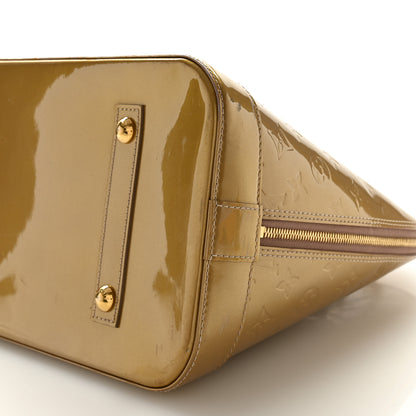 Louis Vuitton Vernis Alma GM Beige Poudre 10 of 15