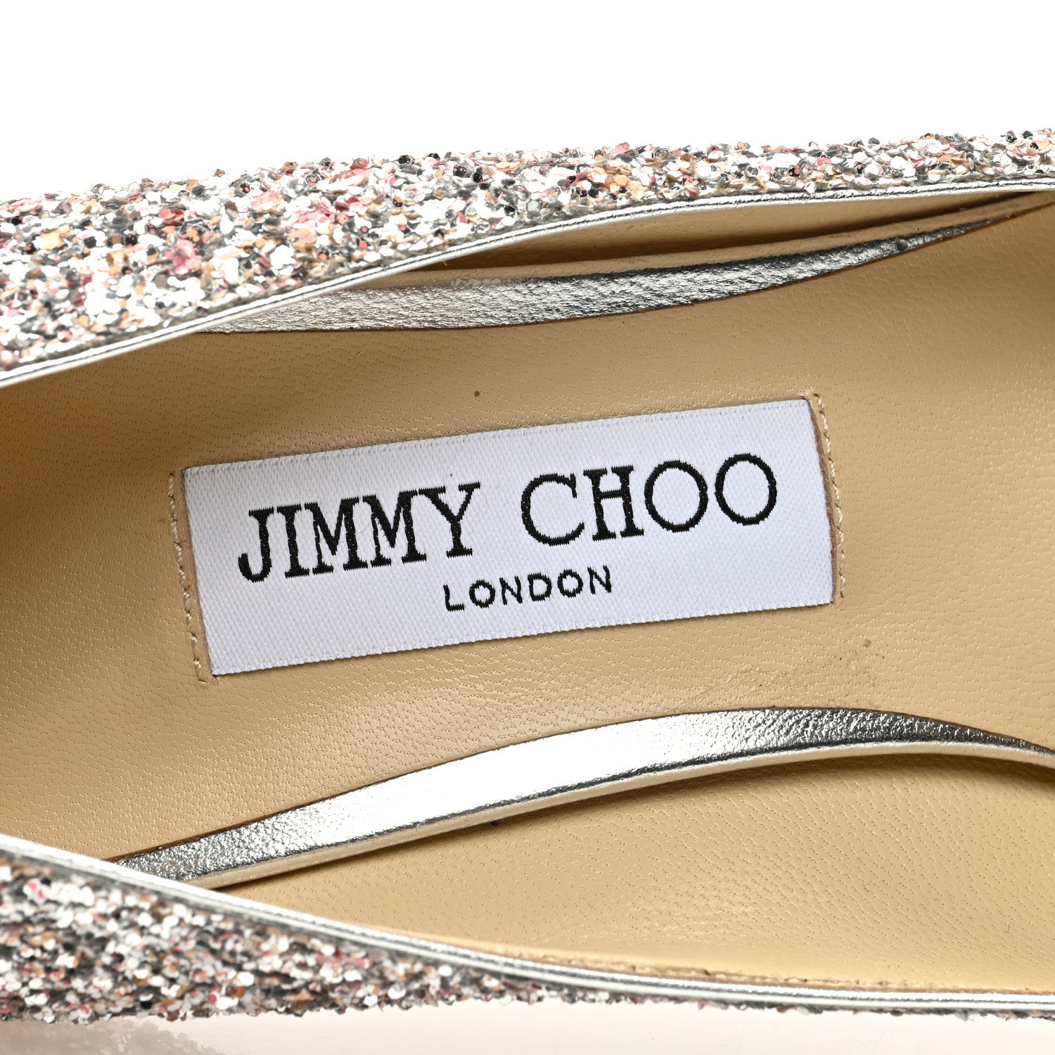 Jimmy Choo Glitter Pointy Toe Romy 85 Pumps 39 Viola 7 of 7