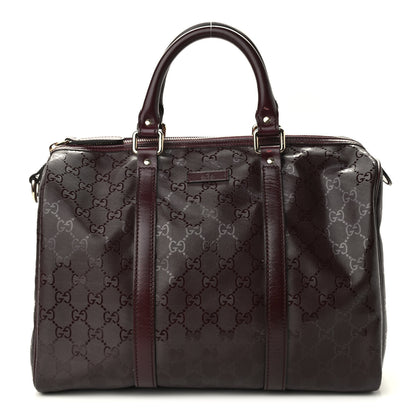 Gucci Imprime Monogram Medium Joy Boston Bordeaux 1 of 10