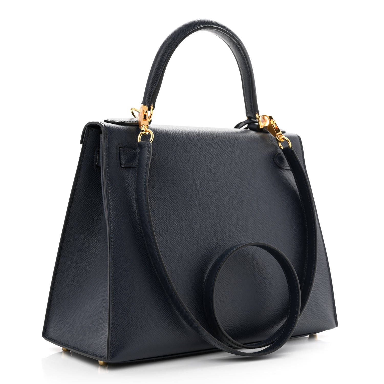 Hermes Epsom Kelly Sellier 28 Bleu Indigo 3 of 11