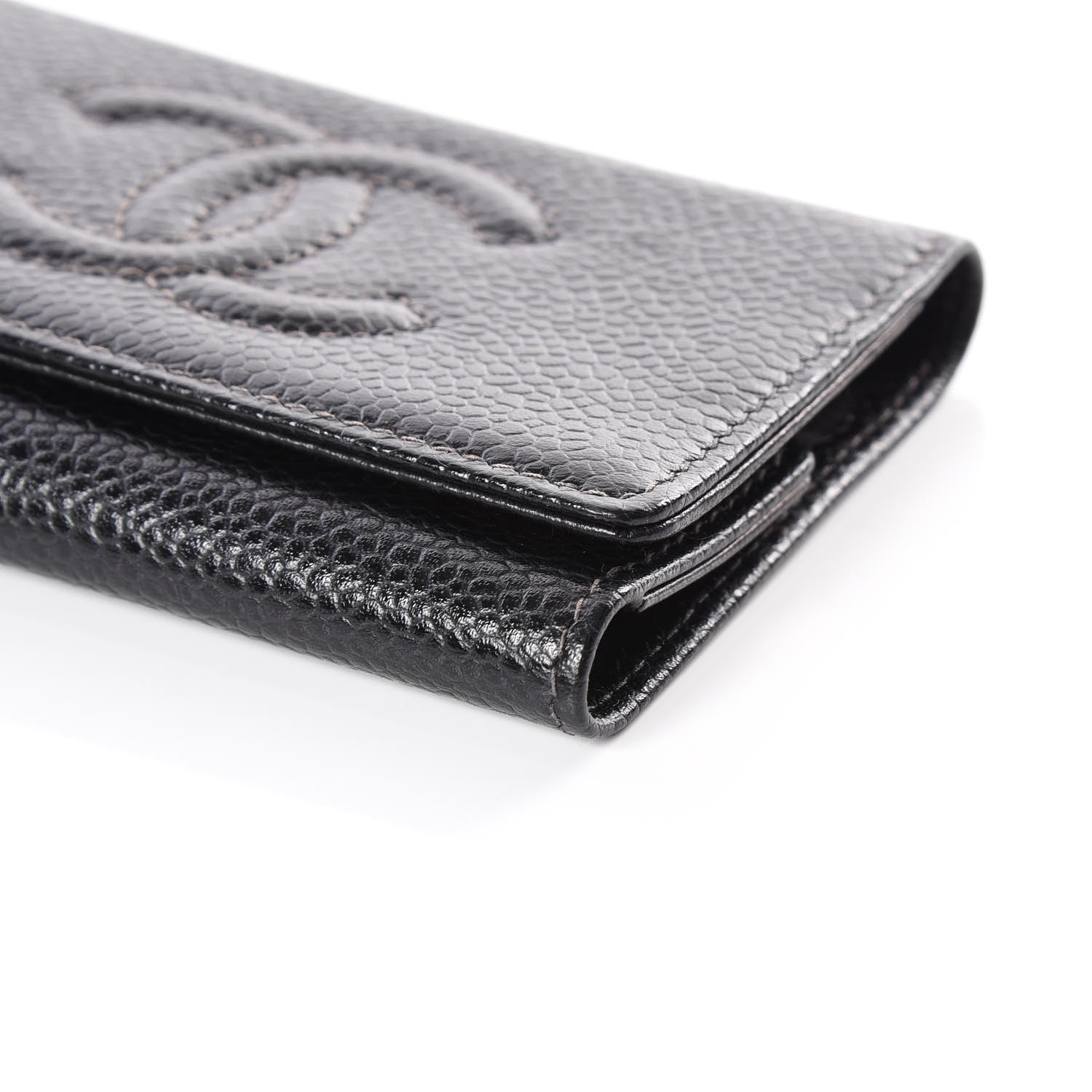 Chanel Caviar Timeless CC 6 Key Holder Case Black 6 of 11