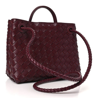 Bottega Veneta Nappa Intrecciato Small Andiamo Shoulder Bag Barolo 3 of 10
