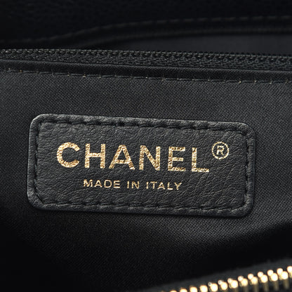 Chanel Caviar Quilted Grand Shopping Tote GST Black 6 of 11