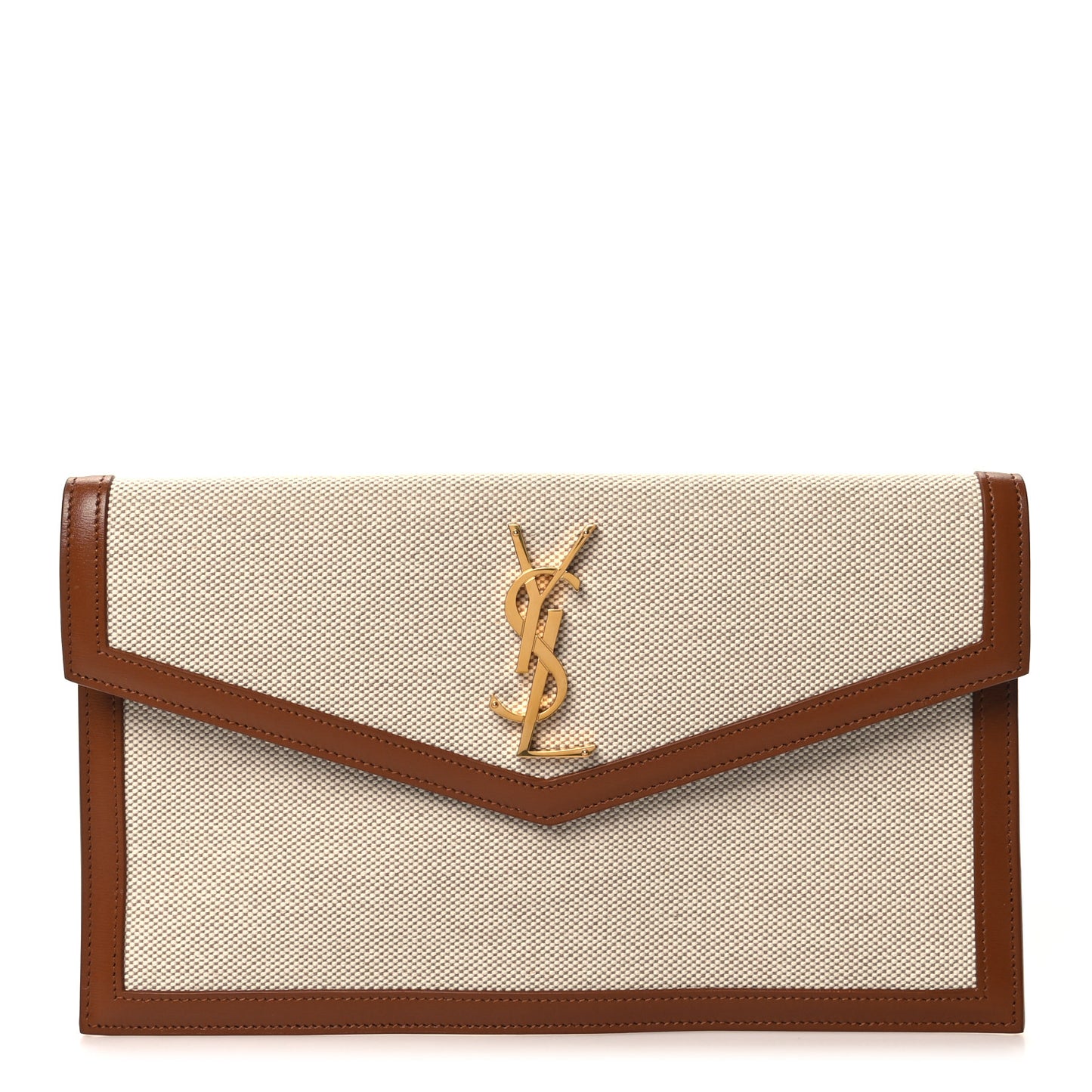 Canvas Uptown Pouch Natural Beige Brick