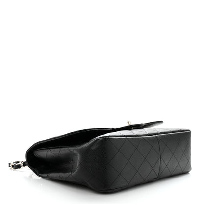 Chanel Caviar Quilted Jumbo Single Flap Black 4 of 10
