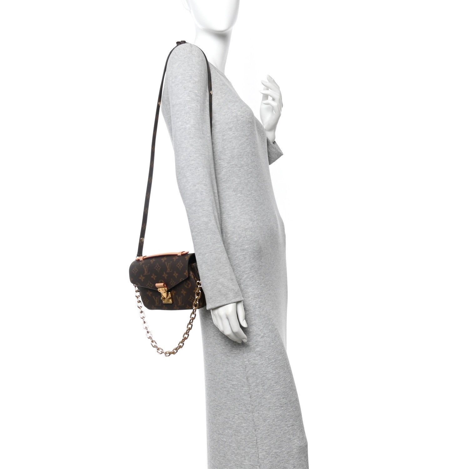 Louis Vuitton Monogram Pochette Metis East West 2 of 9