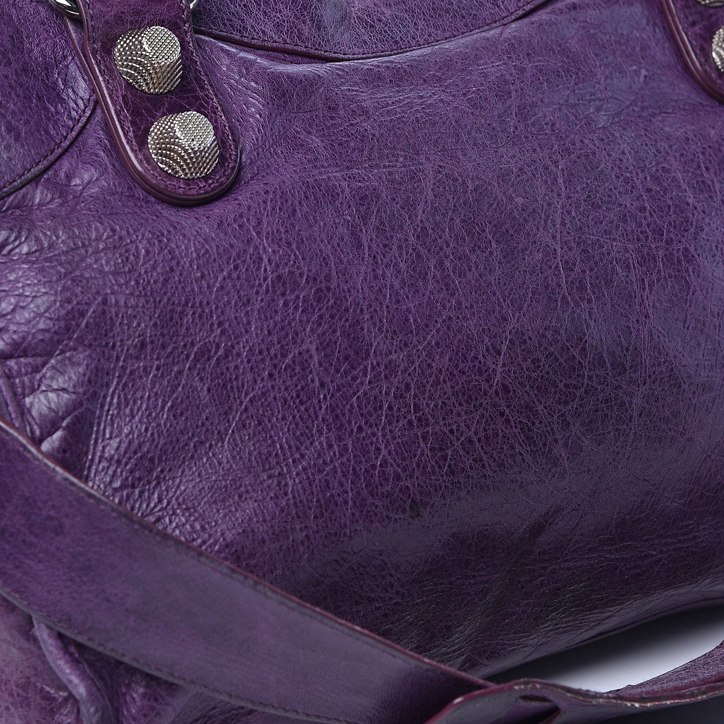 Agneau Giant 21 Silver Hardware City Raisin
