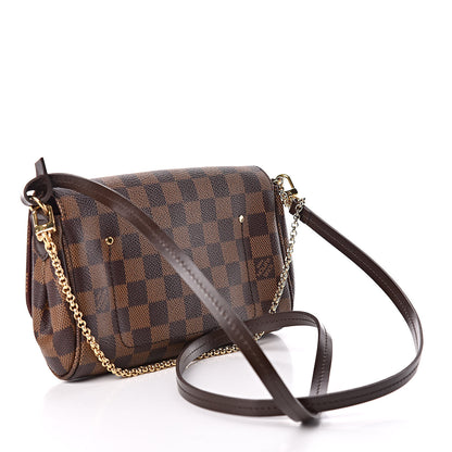 Louis Vuitton Damier Ebene Favorite PM 3 of 8