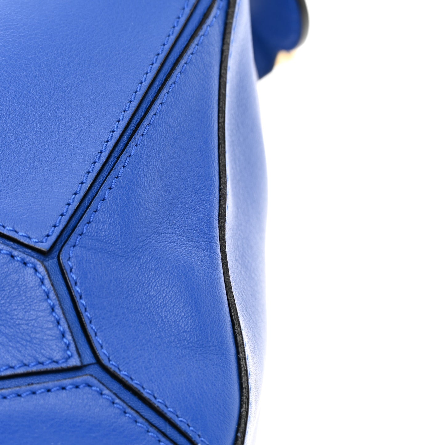 Calfskin Medium Puzzle Bag Electric Blue