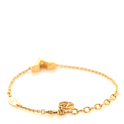 Louis Vuitton Essential V Supple Bracelet Gold 3 of 7