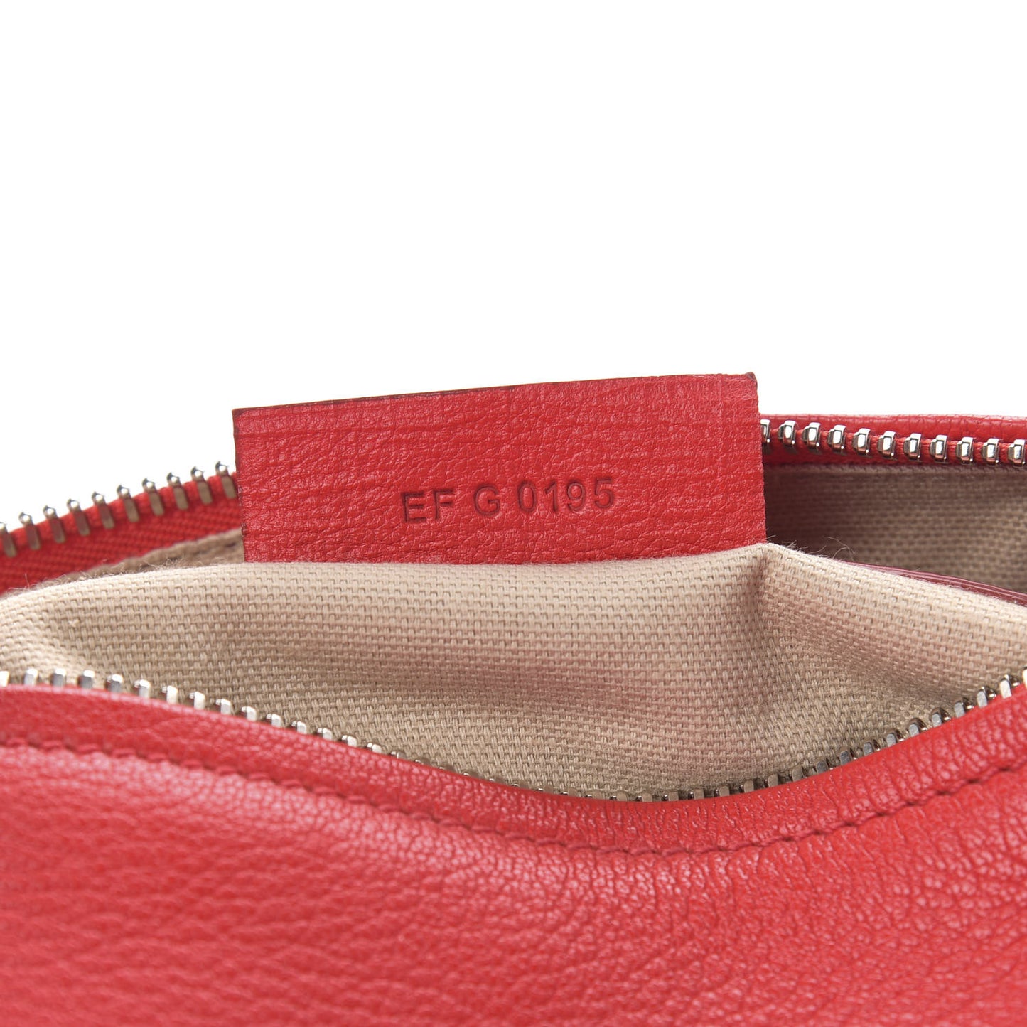 Sugar Goatskin Small Pandora Medium Red