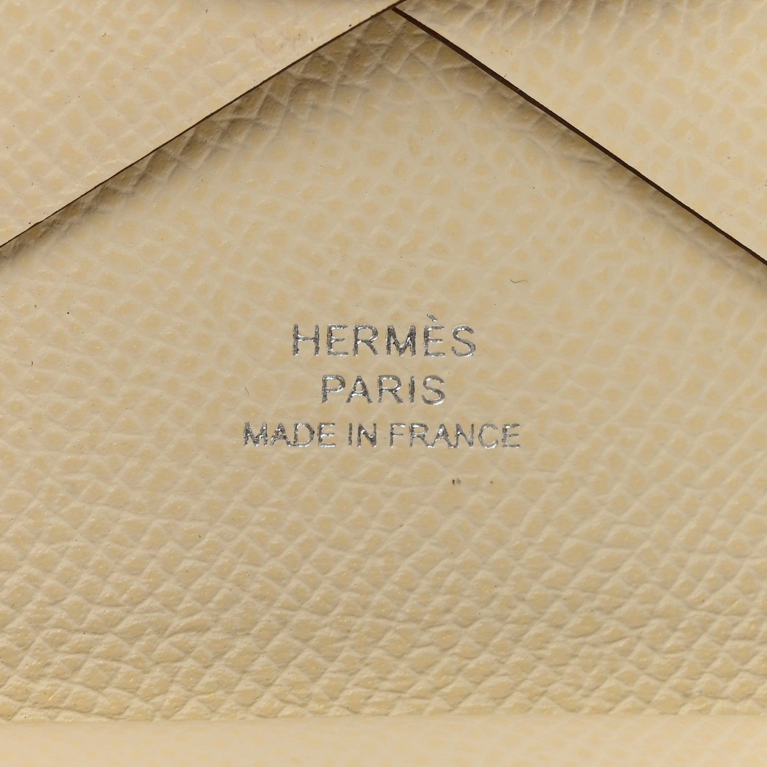 Hermes Epsom Calvi Duo Card Case Craie 6 of 7