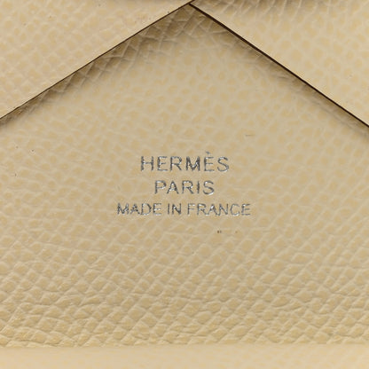 Hermes Epsom Calvi Duo Card Case Craie 6 of 7