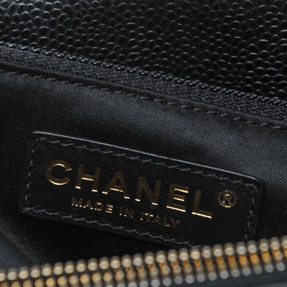 Chanel Caviar Quilted Grand Shopping Tote GST Black 6 of 8