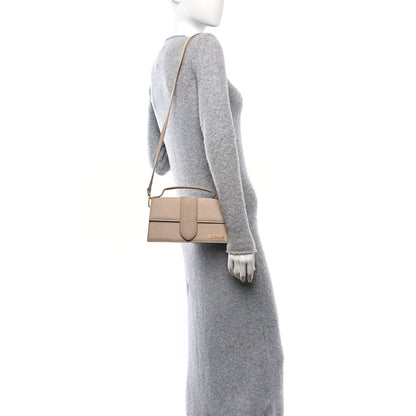 Jacquemus Nubuck Le Grand Bambino Dark Beige 2 of 12