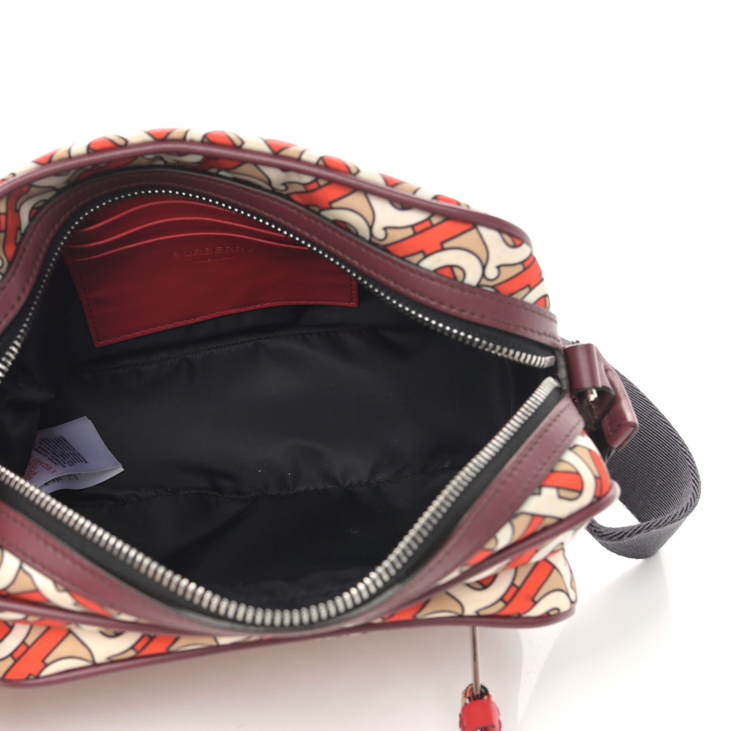 Nylon Monogram Small Camera Bag Vermillion