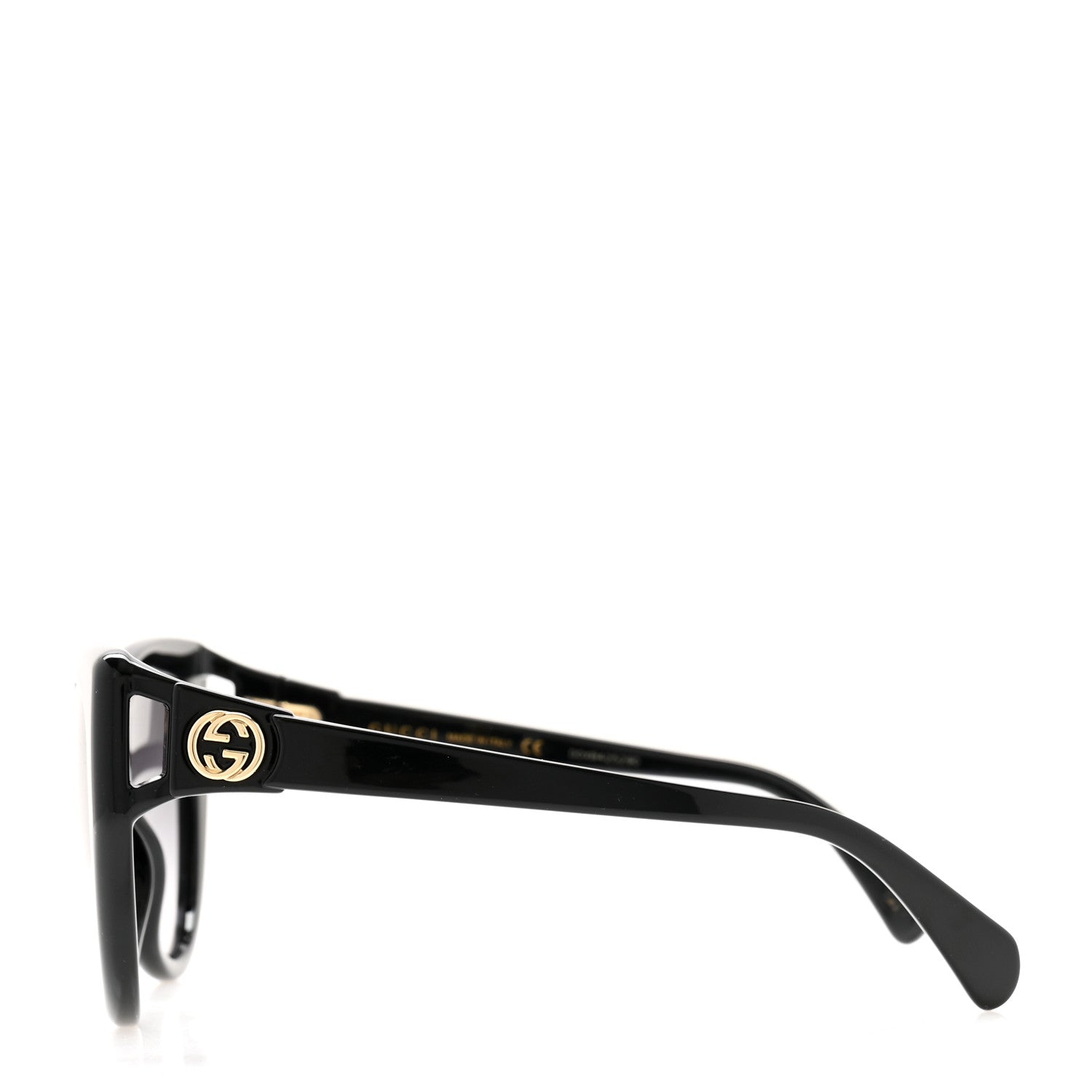 Gucci Acetate Cat Eye Sunglasses GG0877S Black 3 of 8