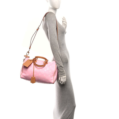 Louis Vuitton Calfskin Monogram Speedy P9 Bandouliere 30 Candy 2 of 11