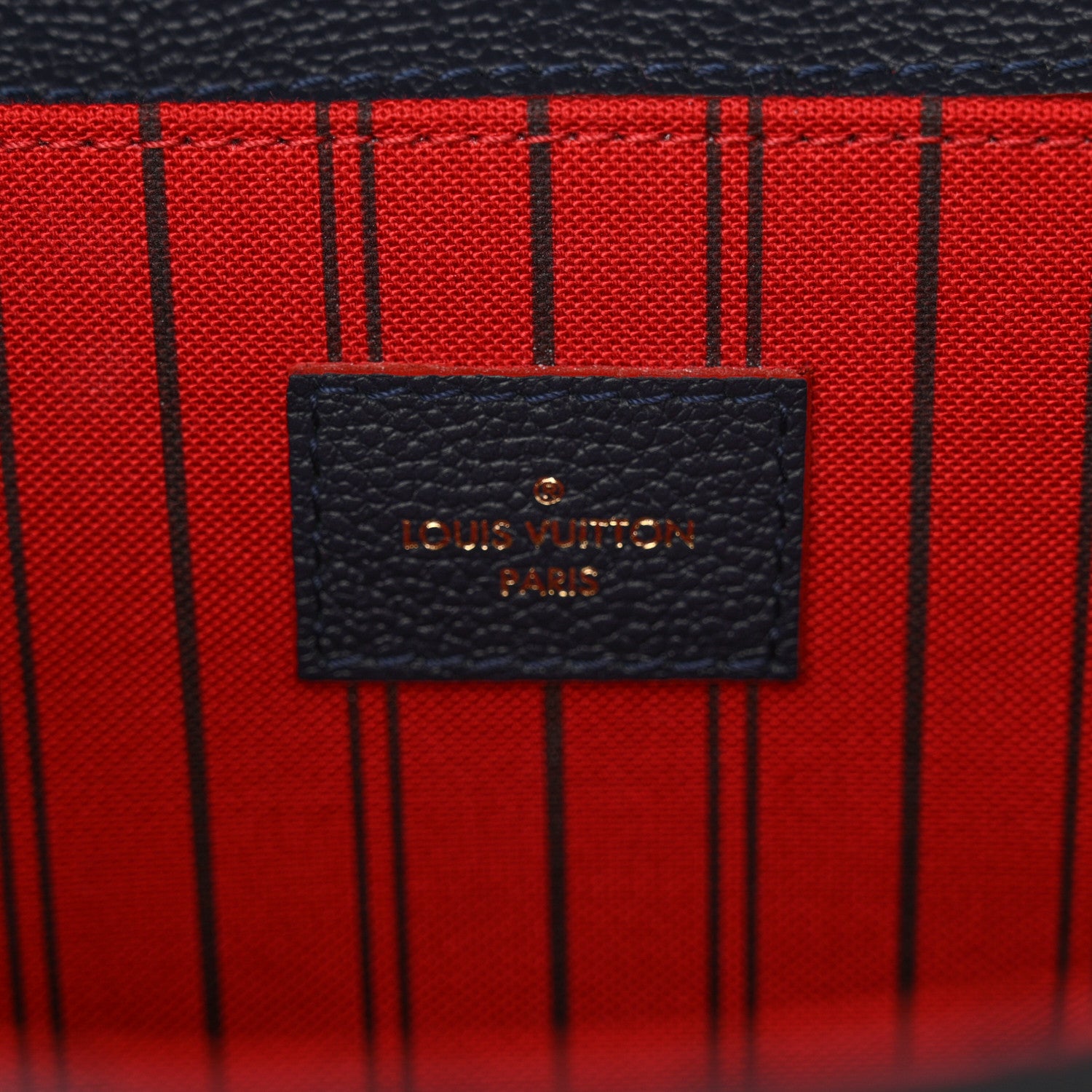 Louis Vuitton Empreinte Pochette Metis Marine Rouge 6 of 11
