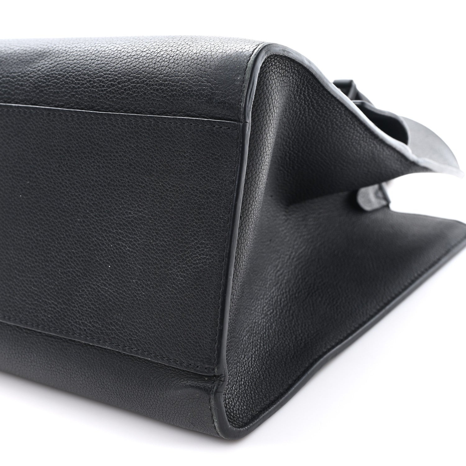 Louis Vuitton Soft Calfskin Lockme Tote MM Black 9 of 9