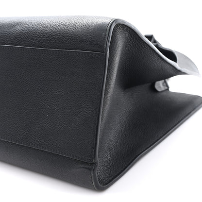 Louis Vuitton Soft Calfskin Lockme Tote MM Black 9 of 9