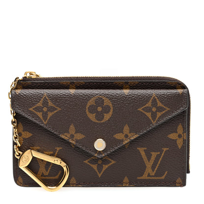 Louis Vuitton Monogram Recto Verso Card Holder Black 1 of 6