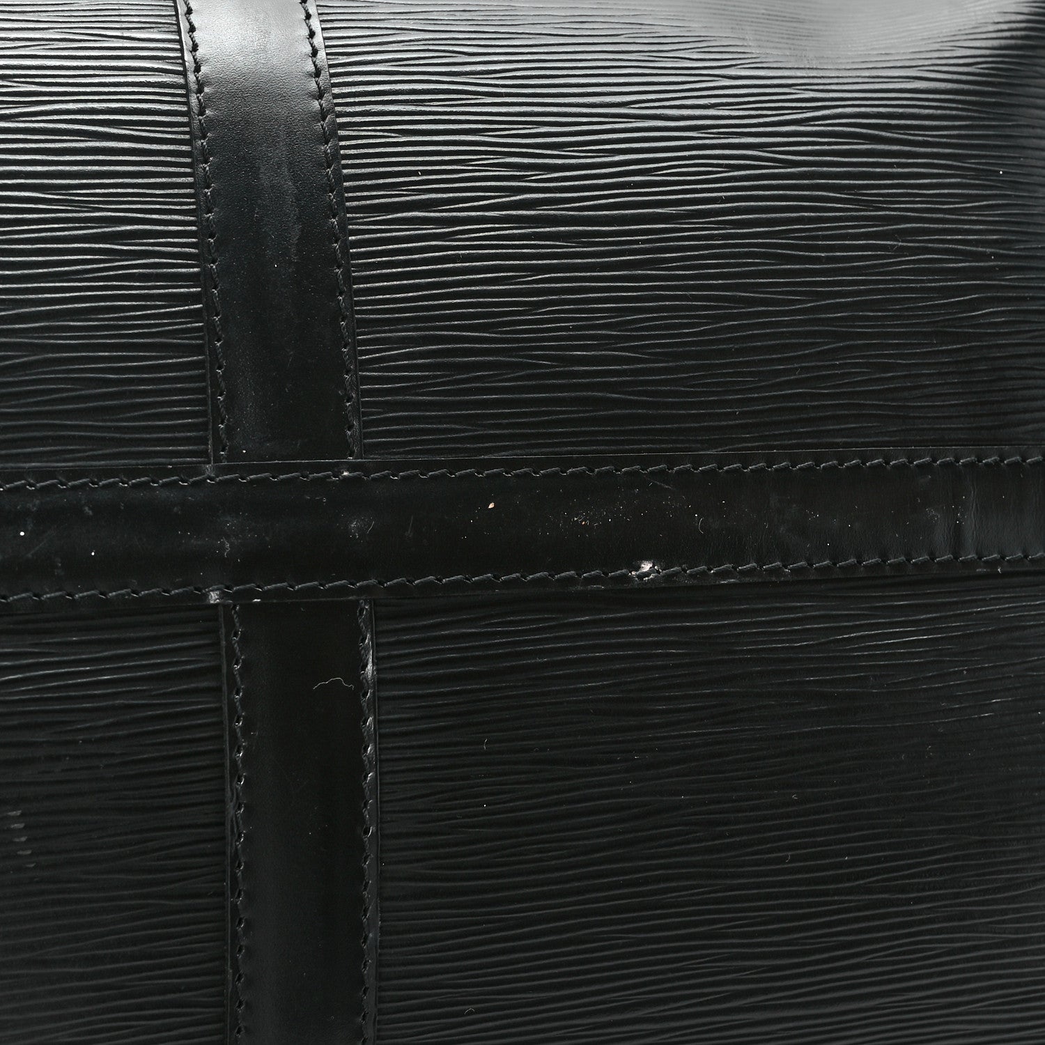 Louis Vuitton Epi Keepall 50 Black 10 of 12