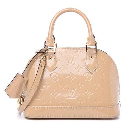 Louis Vuitton Vernis Alma BB Dune 1 of 10