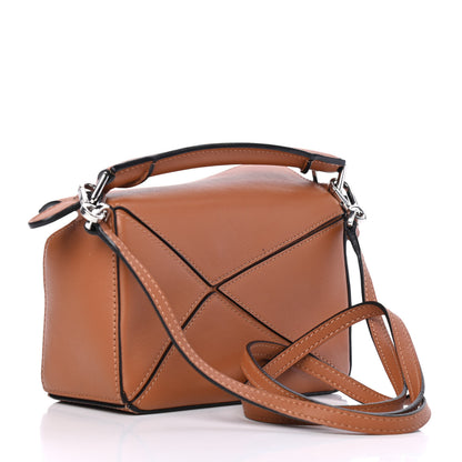 Loewe Calfskin Mini Puzzle Bag Tan 2 of 4