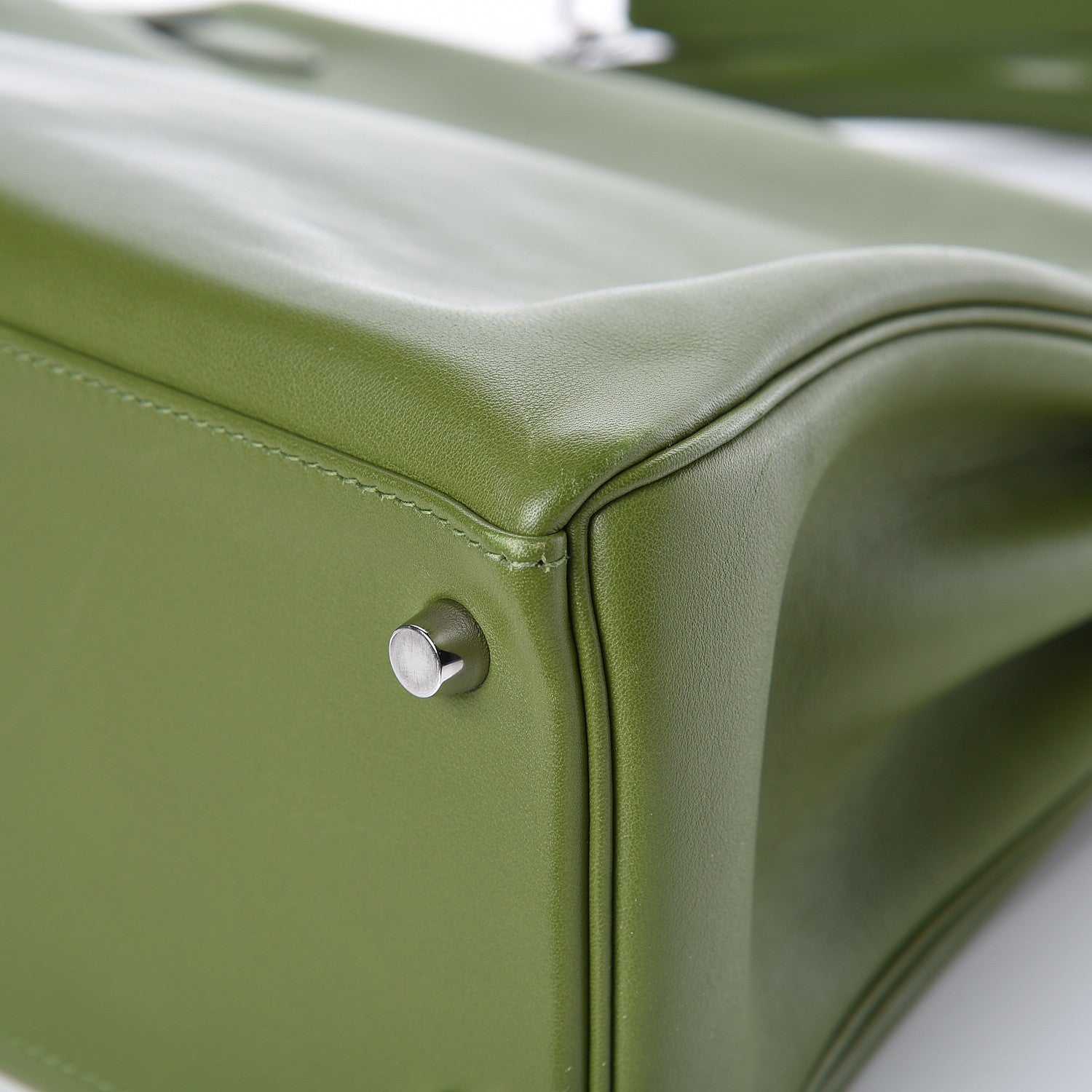 Hermes Swift Kelly Retourne 28 Pelouse 19 of 20