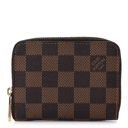 Louis Vuitton Damier Ebene Zippy Coin Purse 1 of 9