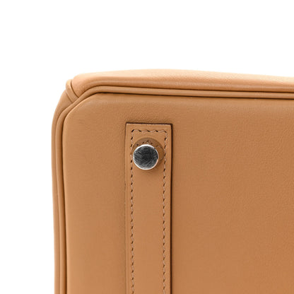 Hermes Swift In & Out Birkin 25 Biscuit 17 of 21