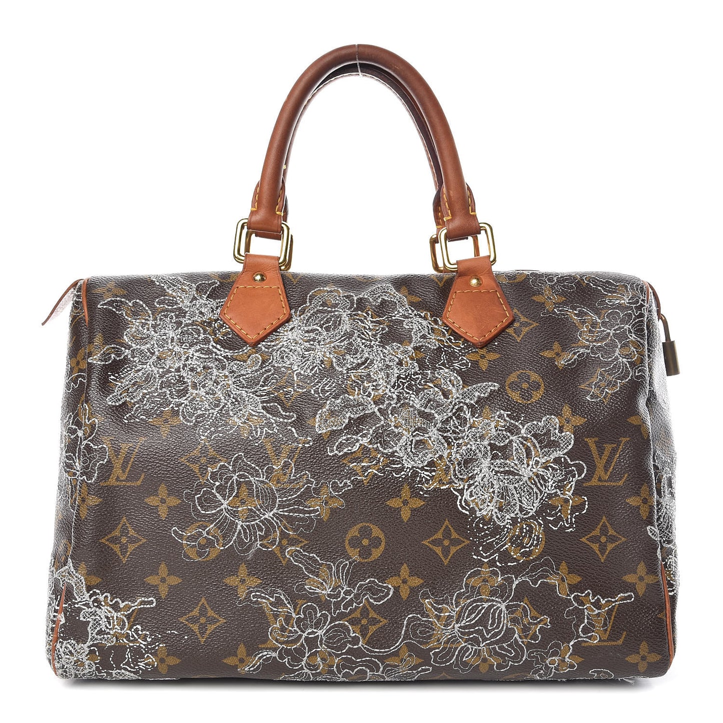 Monogram Dentelle Speedy 30 Silver