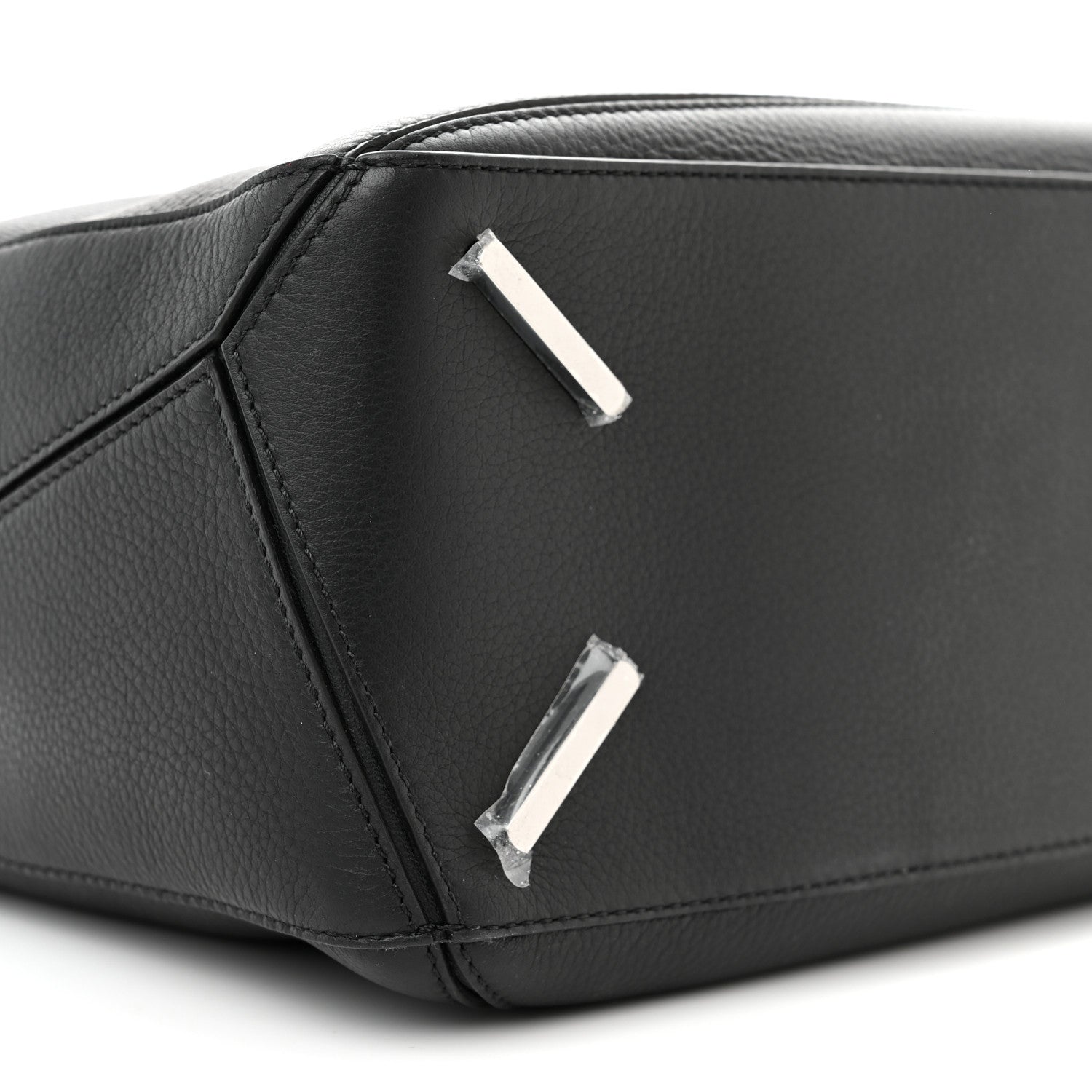 Loewe Calfskin Medium Puzzle Bag Black 8 of 10