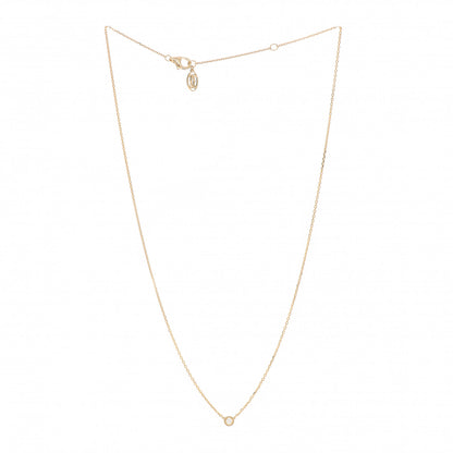 Cartier 18K Yellow Gold Diamond XS D'Amour Pendant Necklace 3 of 5