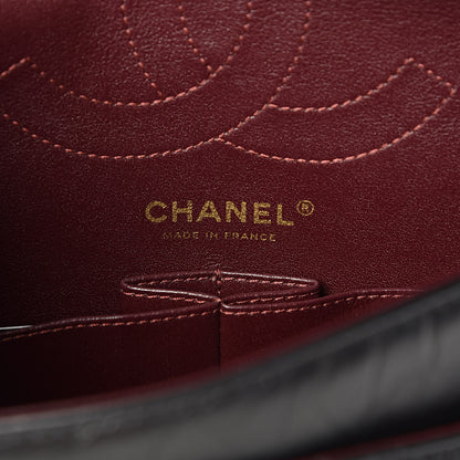 Chanel Aged Calfskin Quilted 2.55 Reissue 225 Flap Black 6 of 14