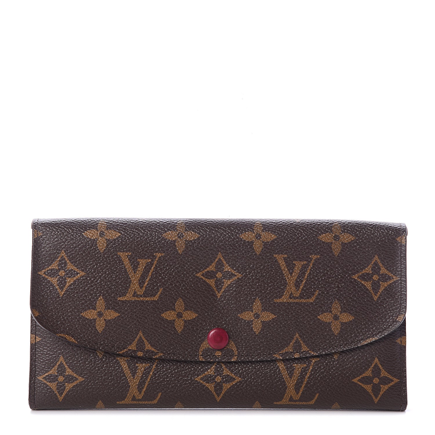 Louis Vuitton Monogram Emilie Wallet Fuchsia 1 of 5
