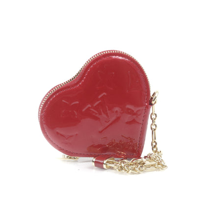 Louis Vuitton Vernis Coeur Heart Coin Purse Pomme D'Amour 1 of 8