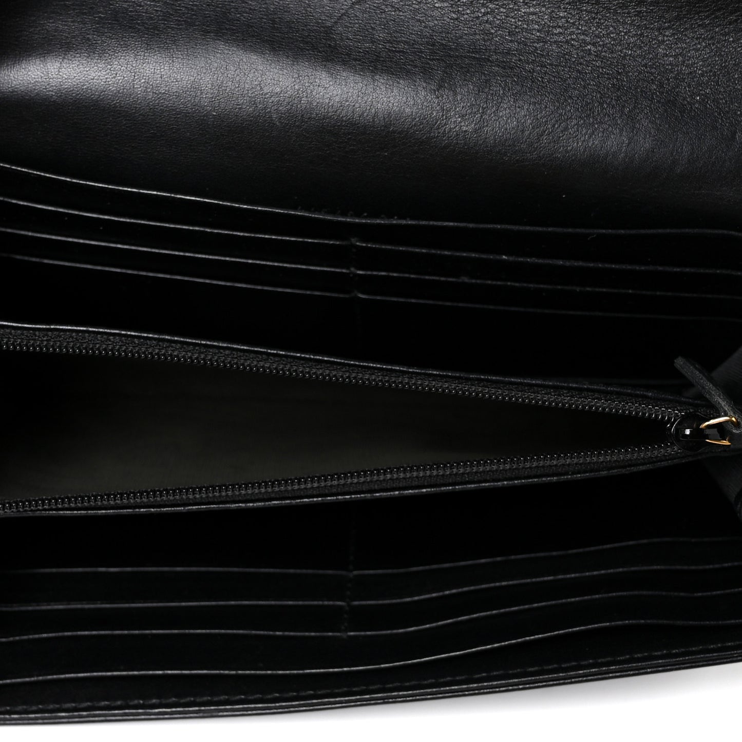 Calfskin Matelasse GG Marmont Continental Wallet Black