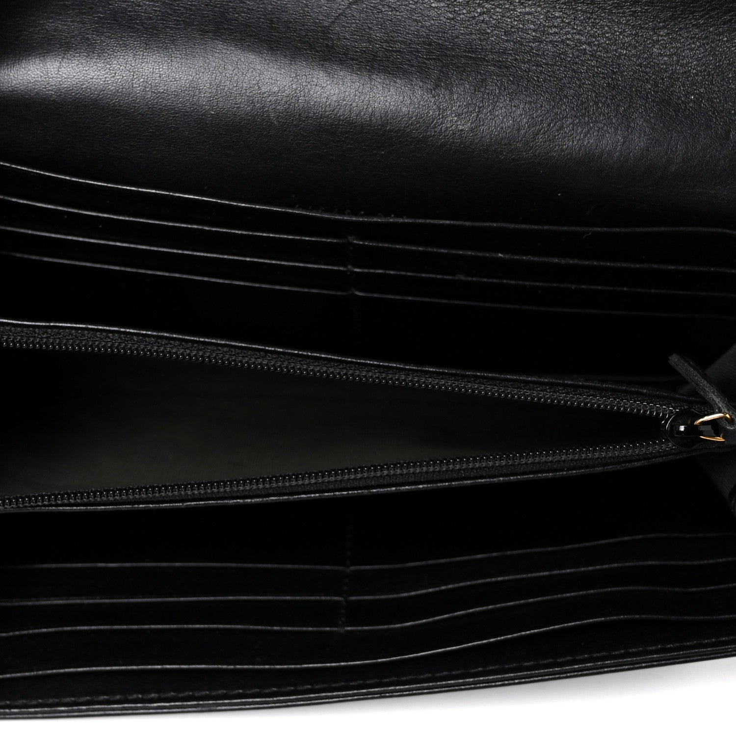 Gucci Calfskin Matelasse GG Marmont Continental Wallet Black 5 of 9