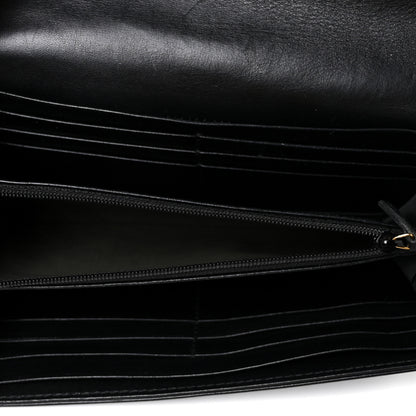Gucci Calfskin Matelasse GG Marmont Continental Wallet Black 5 of 9