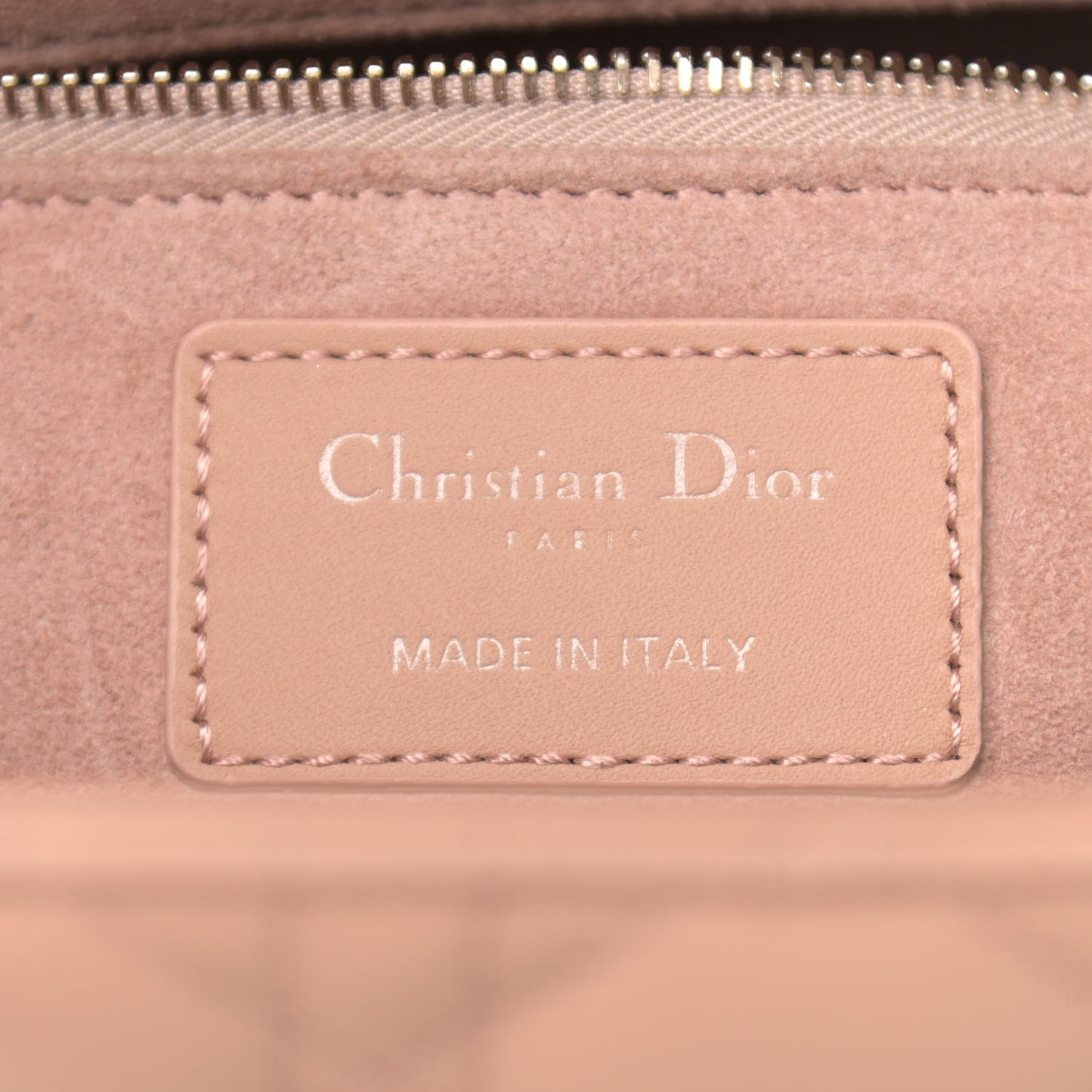 Ultra Matte Calfskin Cannage Medium Lady Dior Beige