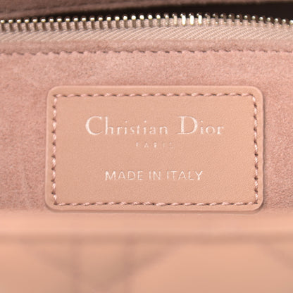 Christian Dior Ultra Matte Calfskin Cannage Medium Lady Dior Beige 6 of 8
