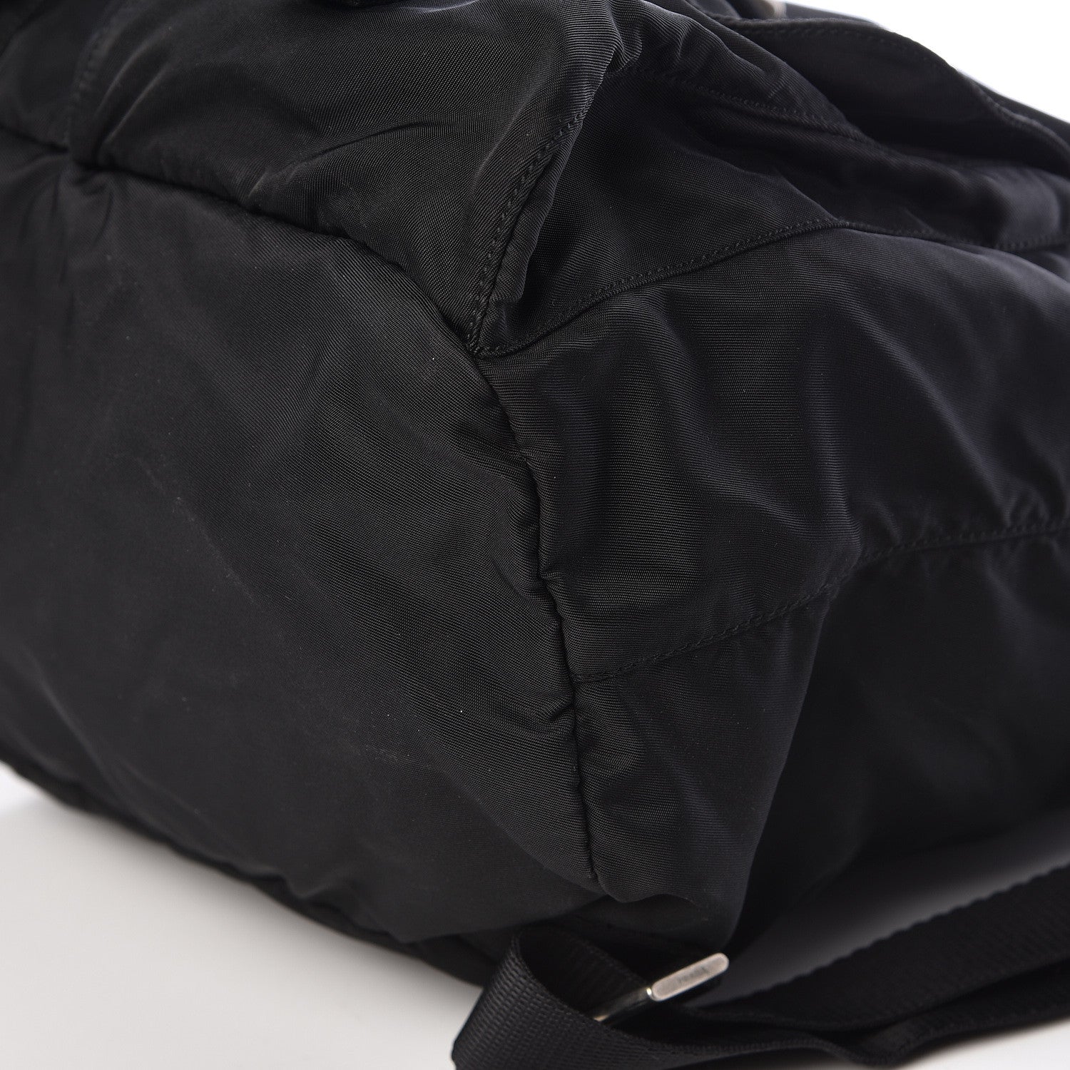 Prada Nylon Vela Medium Backpack Black 12 of 12